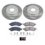 Power Stop 07-10 Saturn Outlook Front Semi-Coated Rotor Kit thumbnail 1