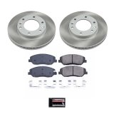 Power Stop 2014 Kia Sedona Front Semi-Coated Rotor Kit thumbnail 1
