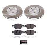Power Stop 08-16 Volvo XC70 Front Semi-Coated Rotor Kit thumbnail 1
