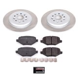 Power Stop 11-12 Lincoln MKX Rear Semi-Coated Rotor Kit thumbnail 1