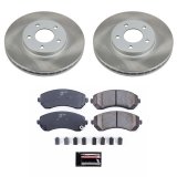 Power Stop 02-04 Pontiac Montana Front Semi-Coated Rotor Kit thumbnail 1