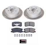 Power Stop 10-11 Mitsubishi Endeavor Rear Semi-Coated Rotor Kit thumbnail 1