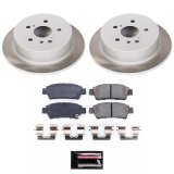 Power Stop 04-10 Toyota Sienna Rear Semi-Coated Rotor Kit thumbnail 1