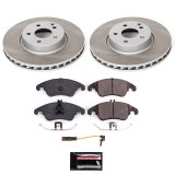 Power Stop 2016 Mercedes-Benz SLK300 Front Semi-Coated Rotor Kit thumbnail 1
