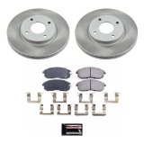 Power Stop 07-12 Nissan Versa Front Semi-Coated Rotor Kit thumbnail 1