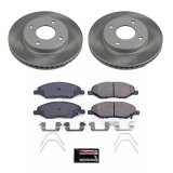 Power Stop 09-11 Nissan Versa Front Semi-Coated Rotor Kit thumbnail 1