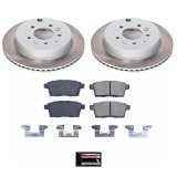 Power Stop 07-12 Mazda CX-7 Rear Semi-Coated Rotor Kit thumbnail 1