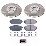 Power Stop 07-12 Hyundai Veracruz Front Semi-Coated Rotor Kit thumbnail 1