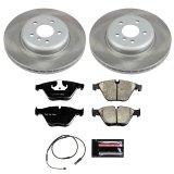 Power Stop 12-16 BMW ActiveHybrid 5 Front Semi-Coated Rotor Kit thumbnail 1