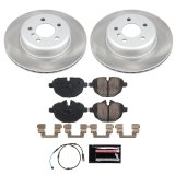 Power Stop 12-16 BMW ActiveHybrid 5 Rear Semi-Coated Rotor Kit thumbnail 1
