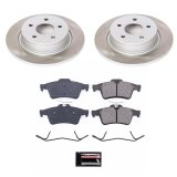 Power Stop 14-18 Ford Transit Connect Rear Semi-Coated Rotor Kit thumbnail 1