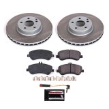Power Stop 10-15 Mercedes-Benz GLK350 Front Semi-Coated Rotor Kit thumbnail 1