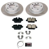 Power Stop 13-16 Mini Cooper Paceman Rear Semi-Coated Rotor Kit thumbnail 1