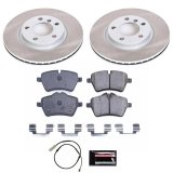 Power Stop 13-16 Mini Cooper Paceman Front Semi-Coated Rotor Kit thumbnail 1