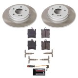 Power Stop 10-11 Mercedes-Benz SLK350 Rear Semi-Coated Rotor Kit thumbnail 1