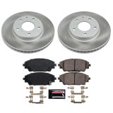 Power Stop 16-21 Mazda CX-3 Front Semi-Coated Rotor Kit thumbnail 1