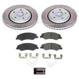Power Stop 18-22 Honda Odyssey Front Semi-Coated Rotor Kit thumbnail 1