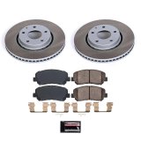 Power Stop 16-23 Mazda CX-5 Front Semi-Coated Rotor Kit thumbnail 1