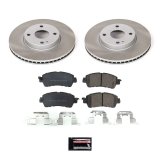 Power Stop 17-18 Toyota Yaris iA Front Semi-Coated Rotor Kit thumbnail 1