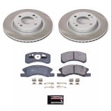 Power Stop 17-20 Mitsubishi Mirage G4 Front Semi-Coated Rotor Kit thumbnail 1