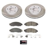 Power Stop 18-24 Nissan LEAF Front Semi-Coated Rotor Kit thumbnail 1