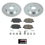 Power Stop 20-22 Kia Telluride Rear Semi-Coated Rotor Kit thumbnail 1
