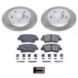 Power Stop 20-22 Kia Forte Rear Semi-Coated Rotor Kit thumbnail 1