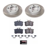 Power Stop 98-05 Volkswagen Jetta Rear Semi-Coated Rotor Kit thumbnail 5