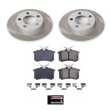 Power Stop 98-05 Volkswagen Jetta Rear Semi-Coated Rotor Kit thumbnail 6
