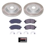 Power Stop 19-22 Subaru Forester Front Semi-Coated Rotor Kit thumbnail 1