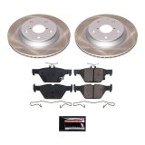 Power Stop 19-22 Subaru Forester Rear Semi-Coated Rotor Kit thumbnail 1