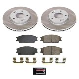 Power Stop 20-23 Kia Soul Front Semi-Coated Rotor Kit thumbnail 1