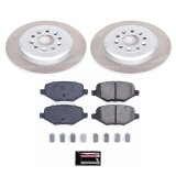 Power Stop 13-15 Lincoln MKX Rear Semi-Coated Rotor Kit thumbnail 1