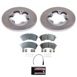 Power Stop 2021 Ford Transit-350 Rear Semi-Coated Rotor Kit thumbnail 1