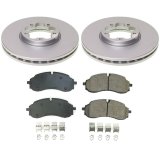 Power Stop 22-23 Ford E-Transit Front Z17 Coated Brake Kit thumbnail 1