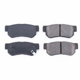 PowerStop Z16 Evolution Clean Ride Ceramic Brake Pads 16-813 Pads, Ride, Ceramic, Rear, for Hyundai, for Kia, Set thumbnail 1