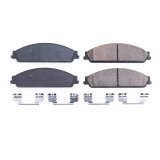 Power Stop 05-07 Ford Five Hundred Front Z17 Evo Ceramic Brake Pad w/Hardware thumbnail 1
