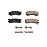 Power Stop 92-95 Mazda 929 Rear Z17 Evo Ceramic Brake Pad w/Hardware thumbnail 1