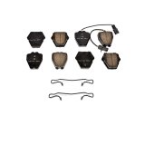 PowerStop Z17 Evolution Plus Brake Pads 17-912 Pads, Euro-Stop, Ceramic, Front, Audi, Set thumbnail 1