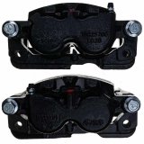 PowerStop Performance Powdercoated Brake Calipers S4728BLK Disc Caliper, Cast Iron, Black, 2-Piston, Cadillac, Chevy, GMC, Pair thumbnail 2