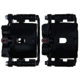 PowerStop Performance Powdercoated Brake Calipers S4728BLK Disc Caliper, Cast Iron, Black, 2-Piston, Cadillac, Chevy, GMC, Pair thumbnail 3