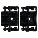PowerStop Performance Powdercoated Brake Calipers S4728BLK Disc Caliper, Cast Iron, Black, 2-Piston, Cadillac, Chevy, GMC, Pair thumbnail 5