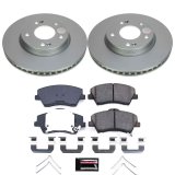 Power Stop 2023 Kia Niro Front Z17 Coated Brake Kit thumbnail 5