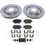 Power Stop 19-22 Hyundai Veloster N Rear Z23 Evolution Brake Kit thumbnail 9