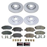 Power Stop 2022 Kia Carnival Front and Rear Z17 Coated Brake Kit thumbnail 6