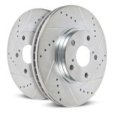 Power Stop 23-24 Mazda CX-50 Rear Drilled & Slotted Rotor (Pair) thumbnail 1