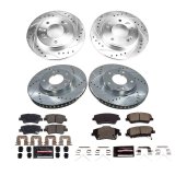 Power Stop 2023 Kia Niro Front and Rear Z23 Evolution Brake Kit thumbnail 9