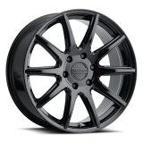 Raceline 159B Spike 18x8in / 6x135 BP / 35mm Offset / 87.1mm Bore - Gloss Black Wheel thumbnail 2