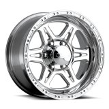 Raceline 886 Renegade 17x9in / 5x127 BP / 0mm Offset / 83.82mm Bore - Polished Wheel thumbnail 2