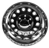 Raceline 887 Rock Crusher 16x10in / 6x139.7 BP / -24mm Offset / 107.95mm Bore - Polished Wheel thumbnail 2